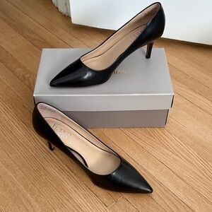 Franco Sarto Elegant Black Pumps